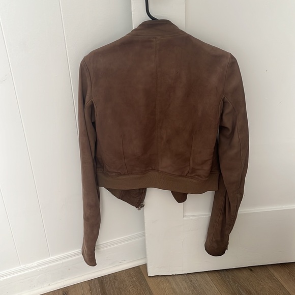 Rick Owens Leather Jacket - Picture 2 of 5